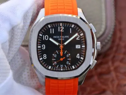 1:1 Superclone-Patek Philippe (Aquanaut 5164A orange strap)