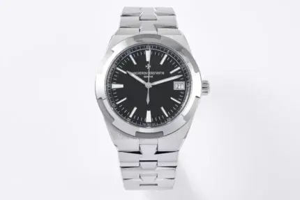 Vacheron Constantin Overseas 4500V Series – Silver Stainless Steel with Black Dial, Automatic Movement Quality