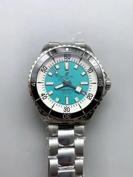 Breitling Superocean Disc in Blue Rubber A17376211L2S1 (1:1 Super Clone)