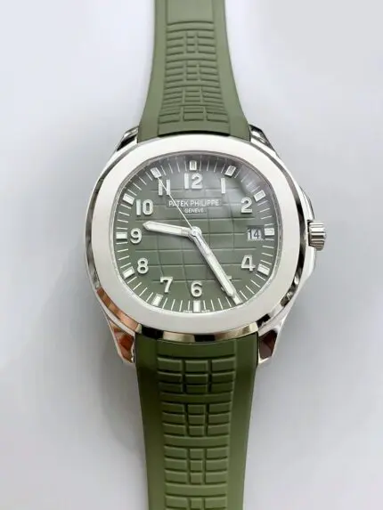 Patek Philippe Aquanaut 5168G Green Dial 904L Steel (1:1Super Clone)