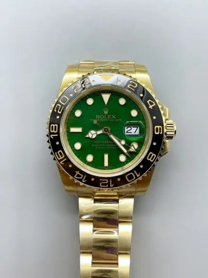 Rolex GMT-Master II 116718LN 18K Gold Wrapped -1:1 Superclone