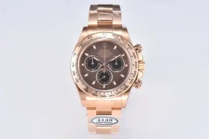 Rolex Daytona 116505 Rose Gold Daytona – Brown Dial, Three-Piece Strap Chronograph