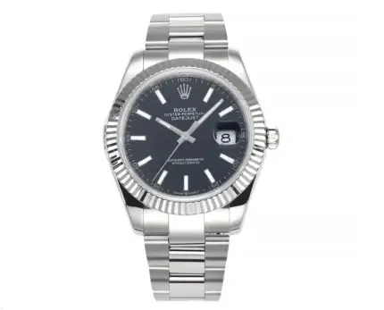 Rolex Datejust 41mm Black Dial Stainless Steel – Rolex
