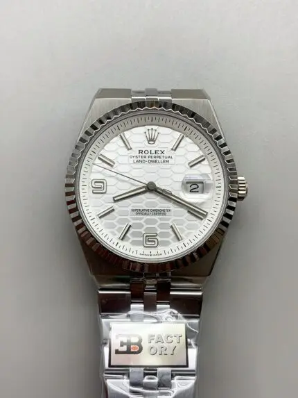 Rolex Land-Dweller 127334 Steel Honeycomb 40MM(1;1 Super Clone)