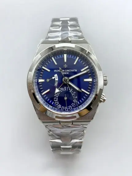 Vacheron Constantin Overseas Dual Time Stainless Steel Blue Dial(1:1Super Clone)