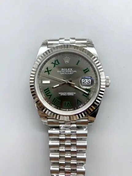 1:1 super clone Datejust 36MM &41 Wimbledon: Ref. 126334