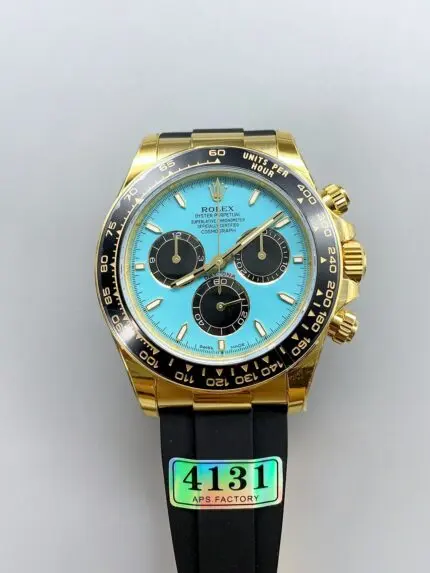 1:1 Superclone Latest 2025 model 4131 Tiffany Blue daytona 126518LN