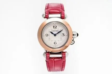 Cartier Pasha de Cartier Ladies Watch Red Leather