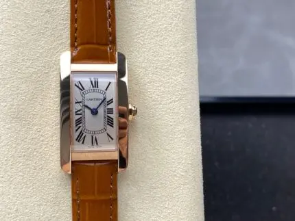 1:1 Super Clone Cartier Tank  WGTA0133   35.4X 19.4mm
