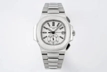 Patek Philippe Nautilus 5980 Silver Chronograph – Watch & Excellence