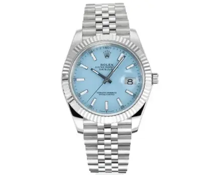 Rolex Datejust with Blue Dial, Oyster Perpetual Movement