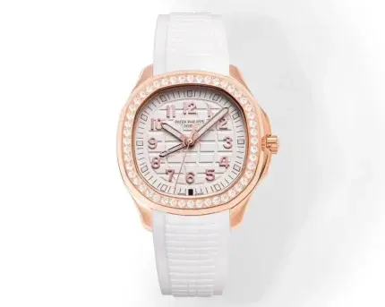 Patek Philippe Aquanaut Luce 5268 Rose Gold White – Watch