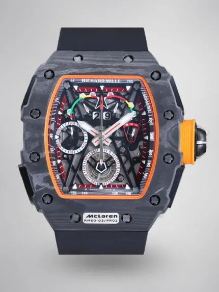 Super Clone Richard Mille RM50-03 McLaren F1 Tourbillon Men’s Watch Replica