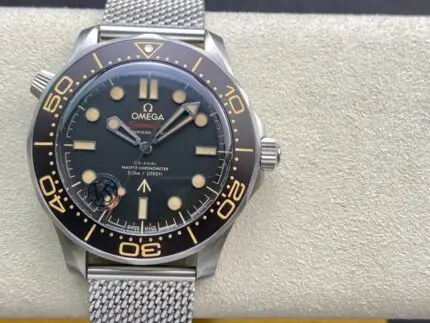 1:1 Superclone-Omega Seamaster Diver 300M Co-Axial Master Chronometer 42mm Titanium(007)