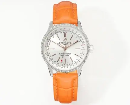 Breitling Navitimer Automatic Orange Leather