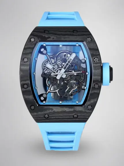 Replica Richard Mille RM 055 Carbon Fiber Men's Watch: A Masterpiece of Innovation, Craftsmanship, and Modern Elegance