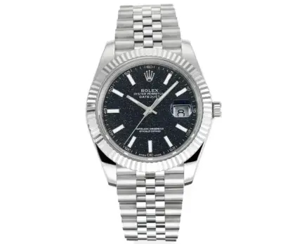 Rolex Datejust 41mm Watch – Gold Sandstone Dial, Stainless Steel Jubilee Bracelet