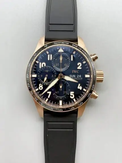 IWC Pilot’s IW388306 Chronograph 41 Mercedes-AMG Pertonas F1 Rubber Watch(1:1Super Clone)