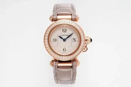 Cartier Pasha de Cartier Watch Rose Gold Leather