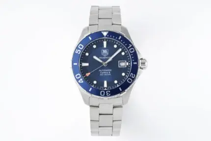 TAG Heuer – Blue Dial, Stainless Steel, Automatic Movement, Waterproof 100m