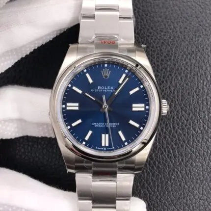 Rolex Oyster Perpetual 41 Blue face 124300(Blue dial oyester)