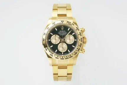 Rolex Daytona Watch – Gold with Black Dial – Limited Stock