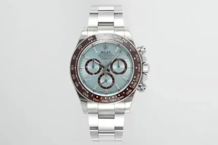 Rolex Daytona – Silver Stainless Steel, Blue Dial, Premium Chronograph