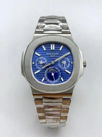 Patek Philippe Nautilus 5740 Perpetual Calendar Stainless Steel Blue Dial(1:1Super Clone)